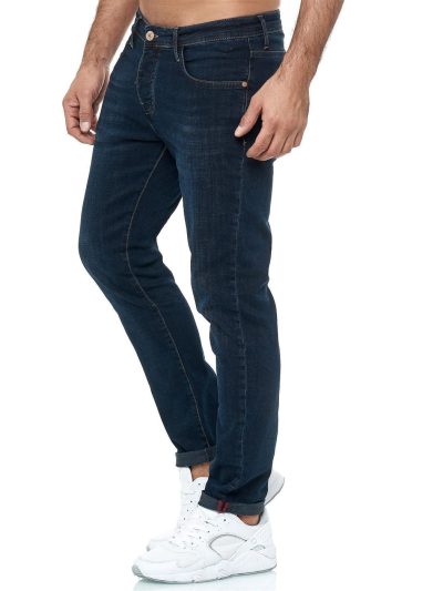 Men’s Basic Wash Black Denim Pants