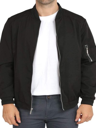 Men’s Multi Pockets Zip Style Bomber Jacket