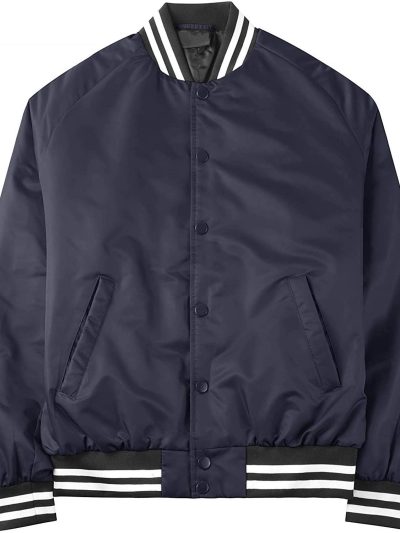 Men’s Button Style Bomber Jacket