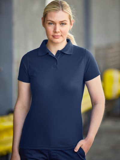 Ladies High Quality Solid  Polo Shirt