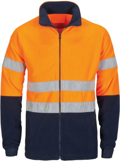 Men’s High Visible Polar Fleece Workwear Jacket