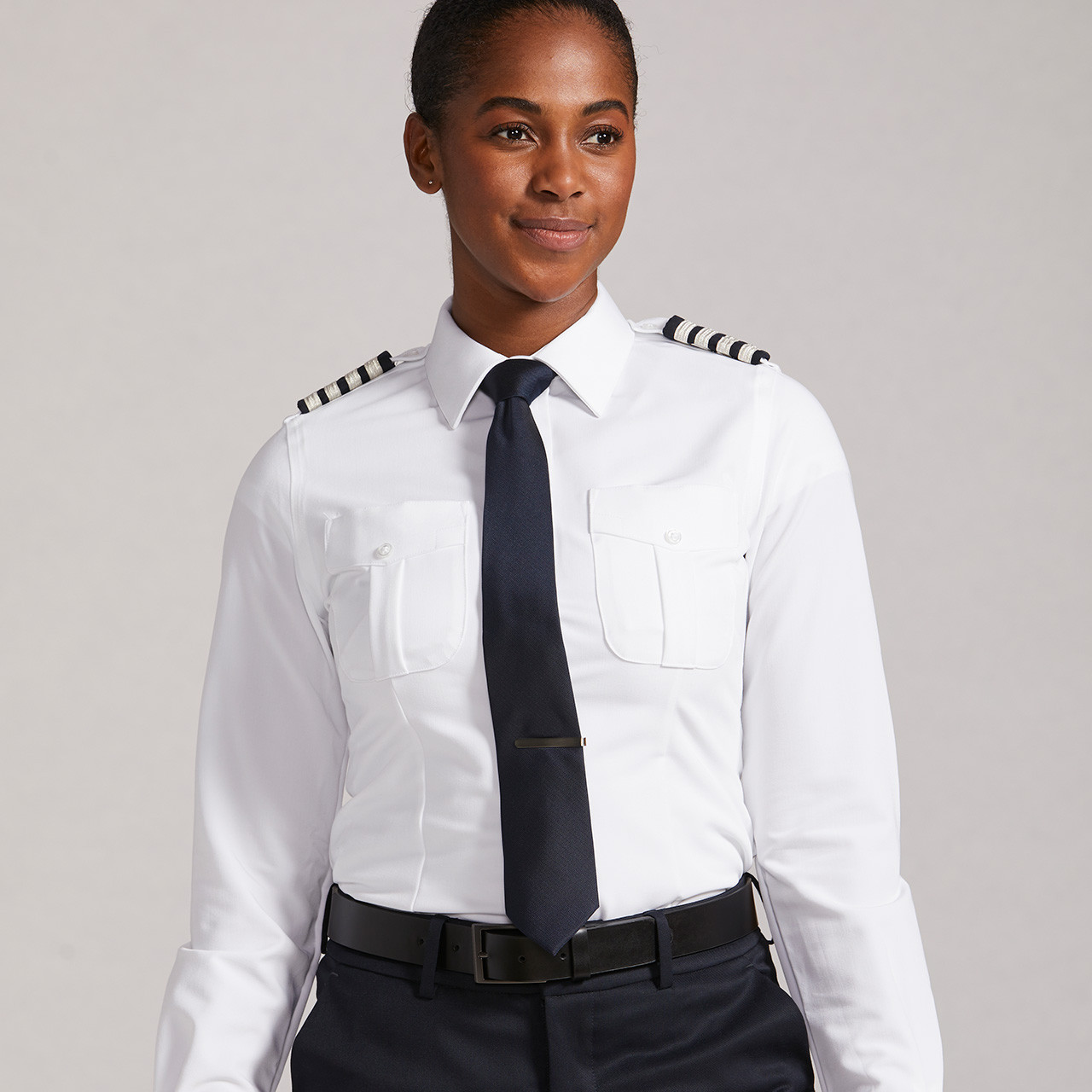 Ladies Long Sleeve Pilot Shirt